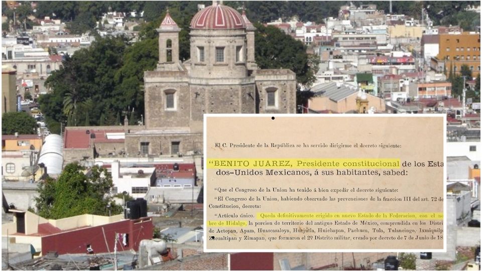 Fue el 16 de enero de 1869 cuando Benito Juárez firmó el decreto de erección del estado