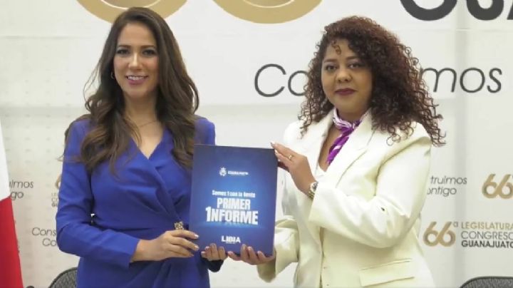 La gobernadora Libia Dennise presenta su primer informe de Gobierno