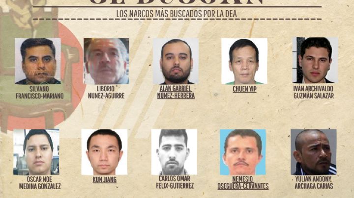 ¿Quiénes son los narcos mexicanos más buscados por EU?