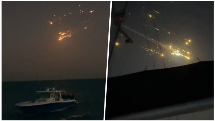 Los impresionantes videos del desplome de la nave Starship de Elon Musk