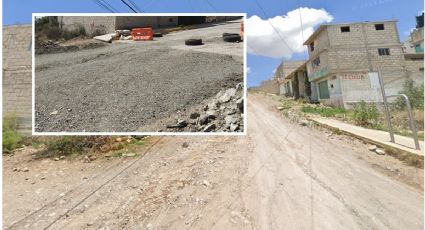 Obra inconclusa en Pachuca ha causado caídas; piden que acaben pronto