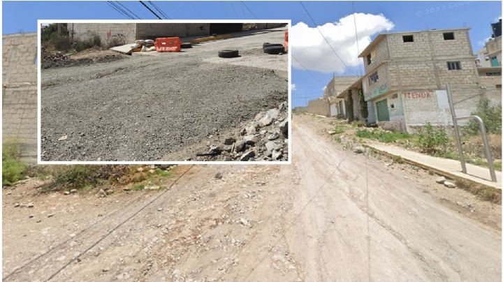 Obra inconclusa en Pachuca ha causado caídas; piden que acaben pronto