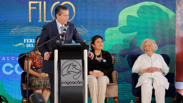 Inaugura Giovani Gutiérrez la 4a Feria Internacional del Libro en Coyoacán