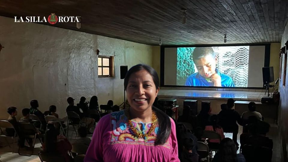 María Sojob es una cineasta indígena tsotsil originaria de Chenalhó, Chiapas