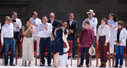 Julio Menchaca respalda política económica de Sheinbaum; asiste a la Asamblea Informativa en el Zócalo