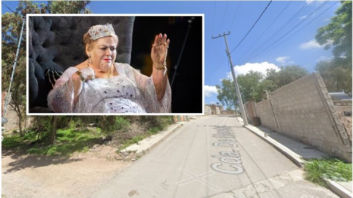 Calle en Hidalgo se llamará “Paquita la del Barrio”; antes la artista tenía una casa y pagaba su predial