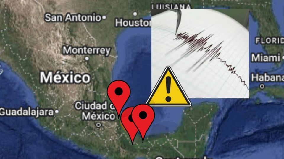 Tiembla en 3 municipios de Veracruz hoy 10 de abril