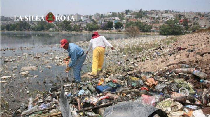 Presa Los Cuartos, en Naucalpan: "bajan aguas negras, la limpian mal"