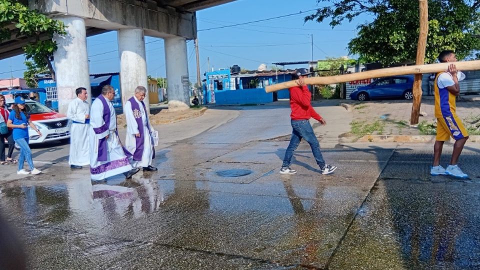 Viacrucis del migrante: una tradición en Coatzacoalcos, Veracruz