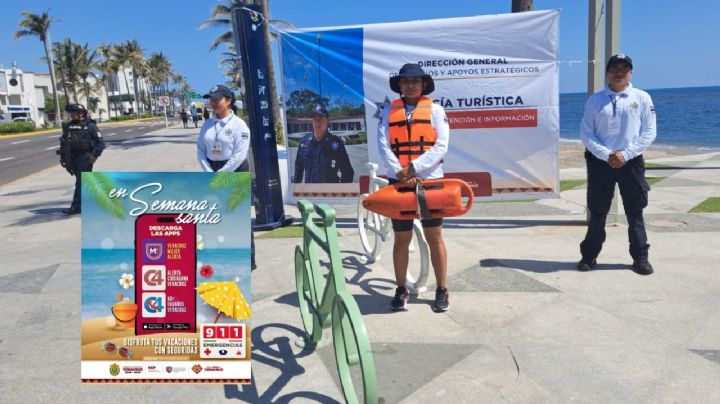 Así es el operativo con 1,500 elementos de seguridad para vacaciones de Semana Santa en Veracruz