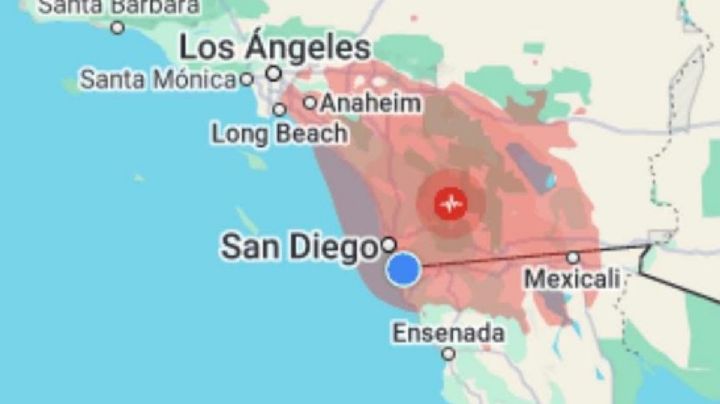 Sismo de magnitud 5.1 sacude el sur de California; se percibe en Tijuana