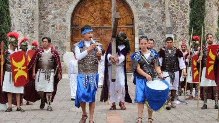 Una semana de pasajes bíblicos en Acatlán, previo al tradicional viacrucis