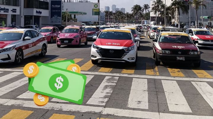 El costo de la multa a taxistas en Veracruz que suban a pasajeros mientras ya dan un servicio