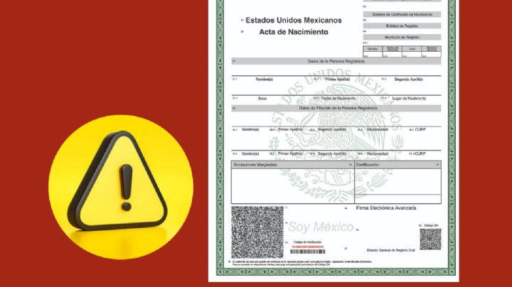 Acta de nacimiento: ¿ya no se podrá descargar en línea?
