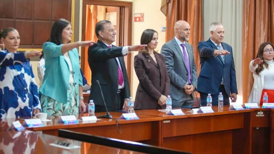 Integrantes del nuevo Patronato de la Feria de León.