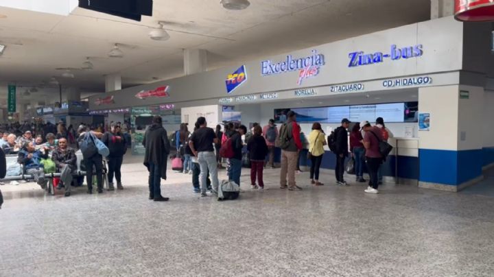 Terminal de autobuses de Toluca, una opción para salir estos días de descanso
