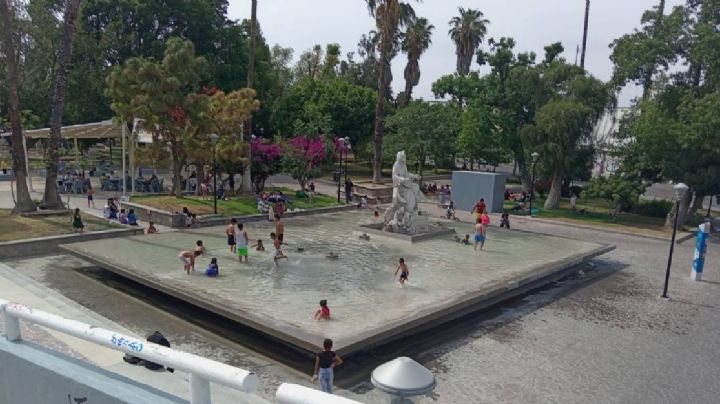 Parque Hidalgo: Todo un parque acuático gratis en León
