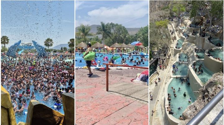 Así de llenos están los balnearios de Hidalgo este Sábado de Gloria | FOTOS
