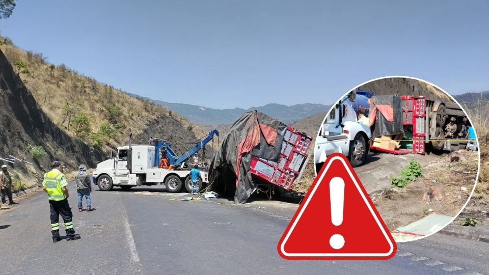 Muere chofer de tráiler en Cumbres de Maltrata hoy 2 de abril; esto sabemos