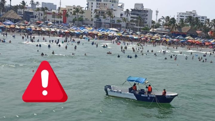 Saldo de Semana Santa en playas de Veracruz: 2 menores muertos y 15 rescates