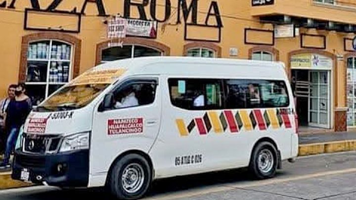 Piden aumentar tarifa de combis a 13 pesos en Tulancingo; último ajuste fue en 2021