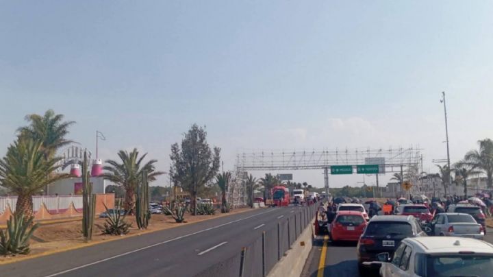 Bloqueo sorpresivo en la autopista México-Pachuca este miércoles; aquí se ubica