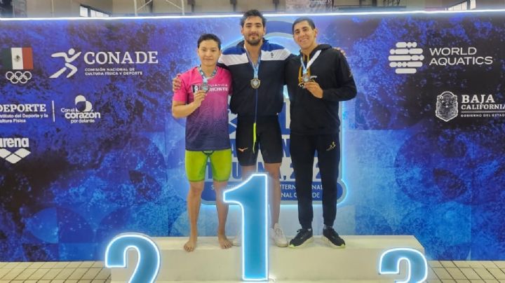 El atleta Andrés Puente con marca B al mundial de Natación
