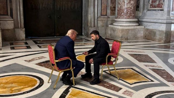 Trump amenaza a Rusia tras reunión con Zelenski en el Vaticano