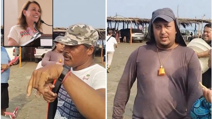 Rocío Nahle responde por abuso de palapero a turistas en Chachalacas