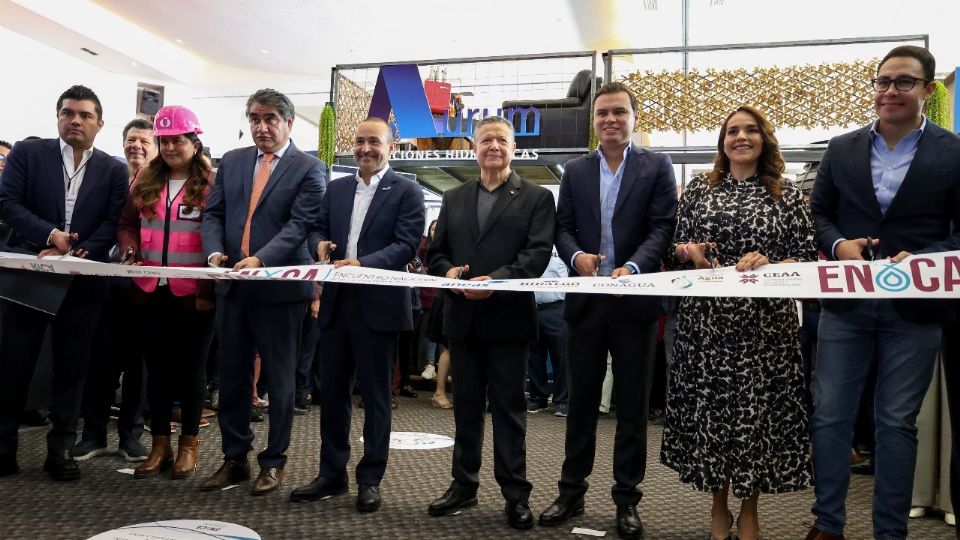 Julio Menchaca inauguró el Encuentro Nacional por la Cultura del Agua