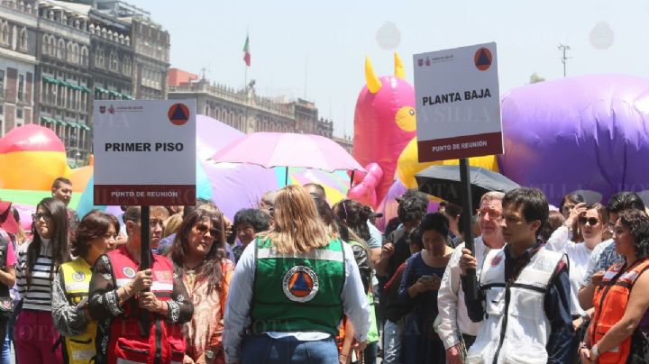 Así se vivió el primer Simulacro Nacional 2025 en CDMX y Edomex: ¿qué hacer durante un sismo de 8.1?