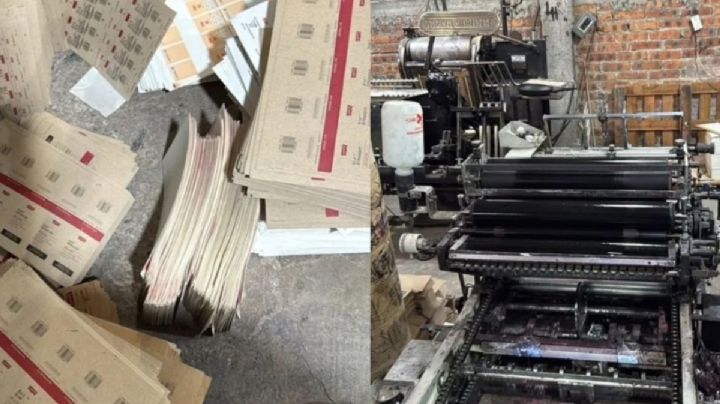 Irapuato: desmantelan taller clandestino de etiquetas falsas