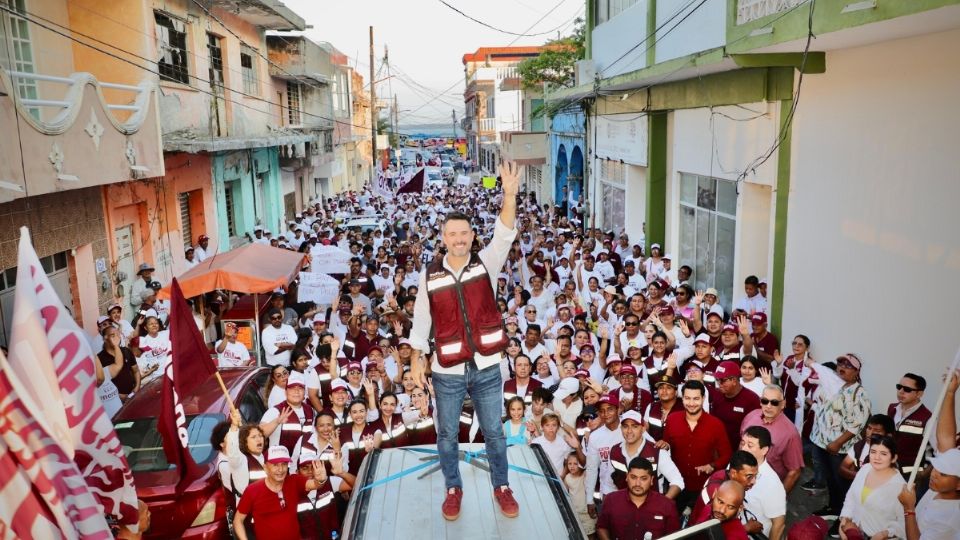 Polo arranca campaña en Alvarado con promesa de apoyar a todos los emprendedores