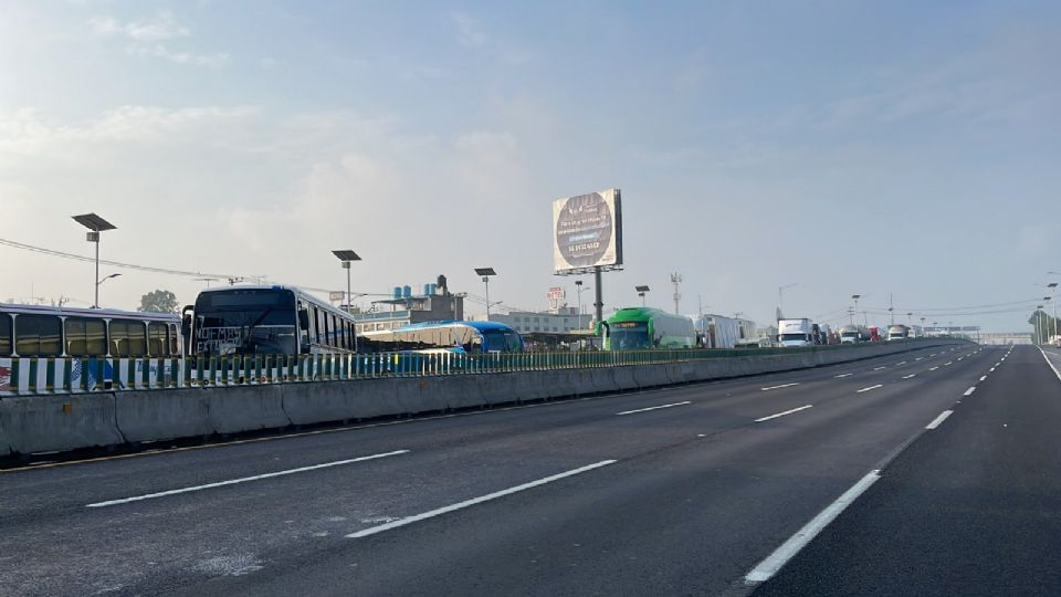 El bloqueo en la autopista será a temprana hora, por lo que habrá mucho tráfico