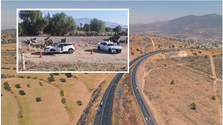 Autopista México–Tulancingo: aparece presunto ejecutado junto a su vehículo