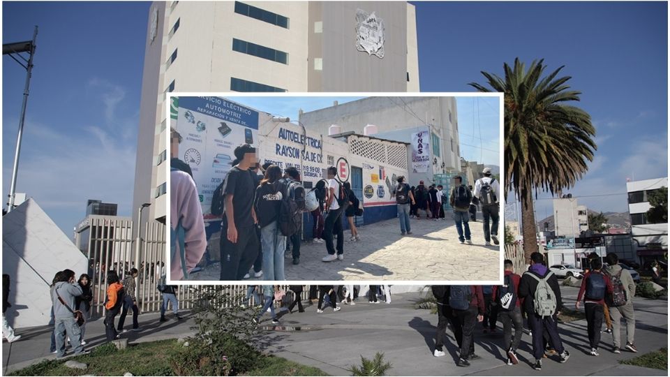 Los jóvenes que participaron en la pelea quedaron heridos