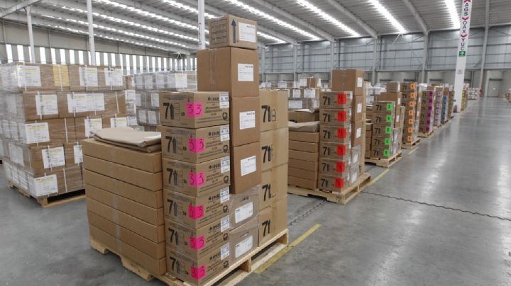 INE arranca distribución de boletas para elección judicial