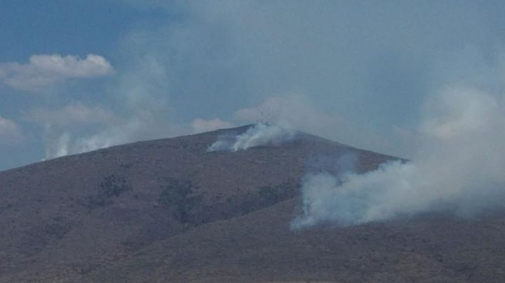 Reportan Incendio en el Cerro del Culiacán en tres diferentes puntos