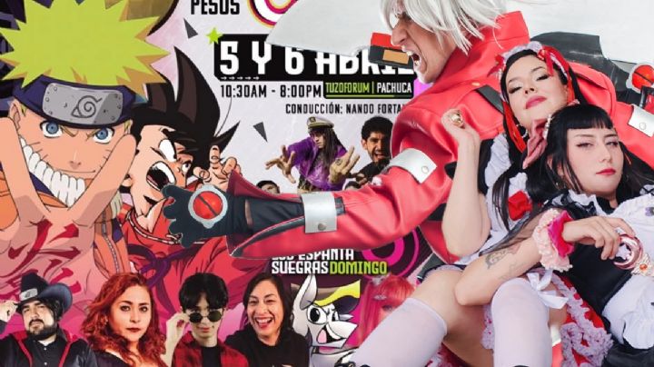 Tuzocón este fin de semana en Pachuca: Celebra 18 años de anime, kpop y cosplay