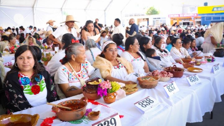 Muestra Gastronómica de Santiago de Anaya: Celebran riqueza culinaria del Valle del Mezquital