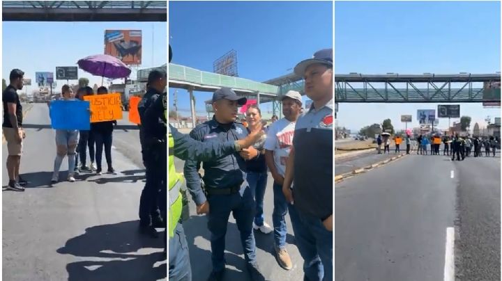 Pachuca amanece con bloqueo: en este lugar se ubica; hubo desalojo con granaderos