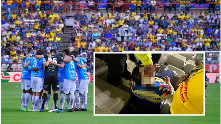 Americanista denuncia presunta agresión de aficionados del Pachuca en el Hidalgo