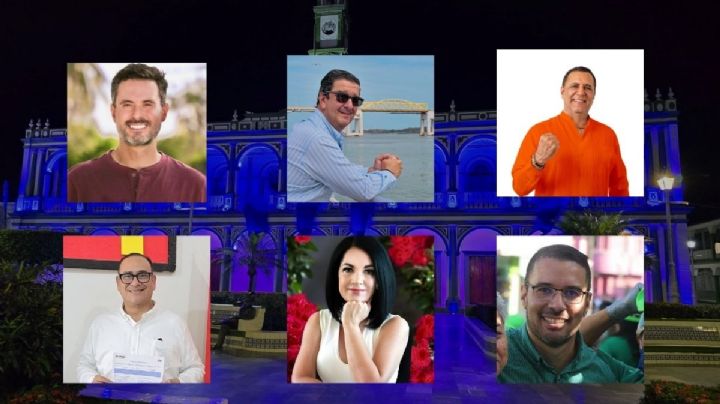Elecciones Veracruz: Ellos son los 6 candidatos y candidata a la alcaldía de Alvarado