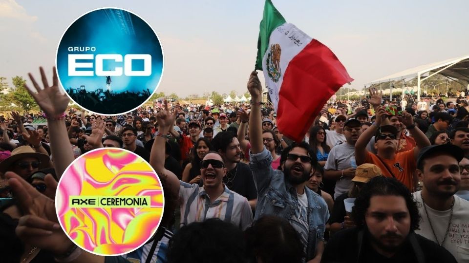 ECO y detrás del AXE Ceremonia