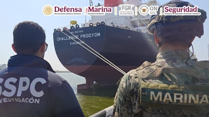 Así fue como entró el buque huachicolero a Tamaulipas, según la FGR