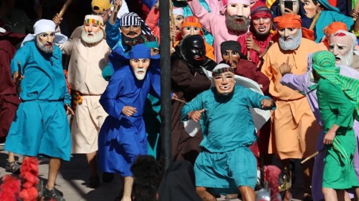 Ya viene la tradicional Judea con sus gritos y sus máscaras en Purísima del Rincón