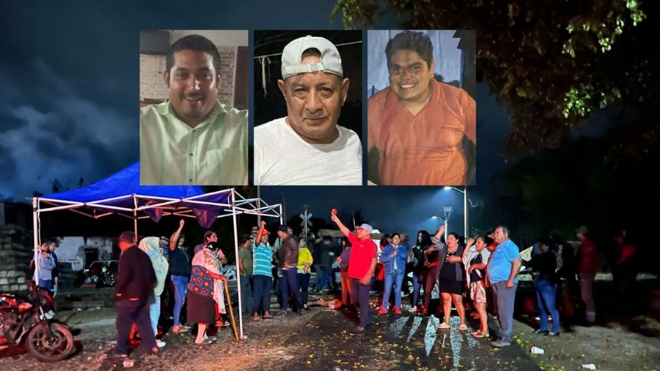 ”Que los regresen con vida”: familiares de personas plagiadas en Chinameca bloquean carretera del sur