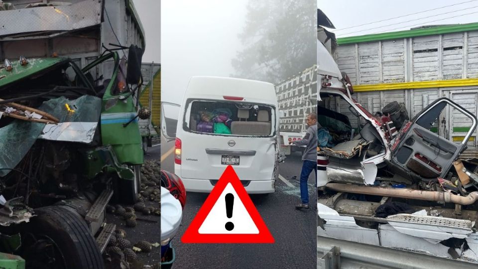 Diferentes acidentes en autopista Orizaba - Puebla dejan 2 muertos hoy 8 de abril