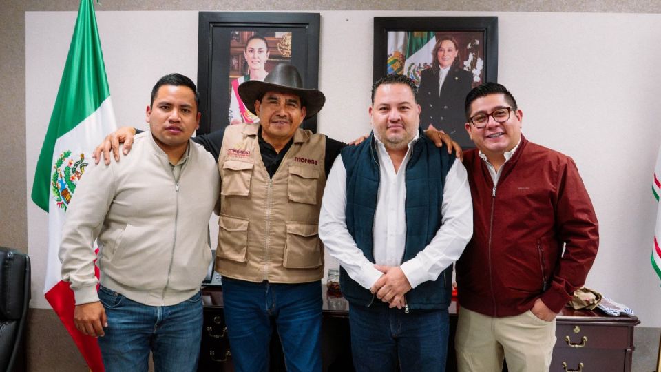 Presidente de la Jucopo del Congreso del Estado y dirigente de Morena en Veracruz, respectivamente.