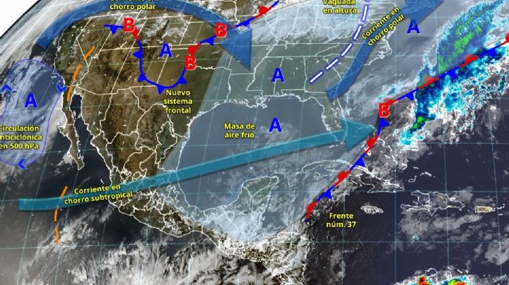 Pronostican nuevo Frente Frío en México; estos estados serán afectados